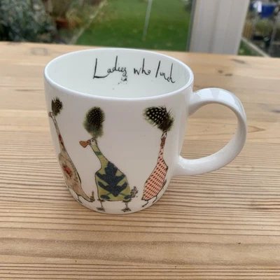 Ladies Who Lunch - Hudson Middleton - Fine Bone China Mug - Anna Wright - NEW - Image 1 of 4