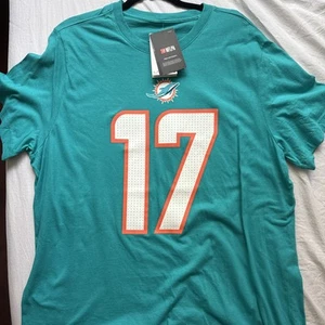 Miami Dolphins Tshirt Herren XL türkis #17 Jaylen Waddle Nike NFL Football - Bild 1 von 4