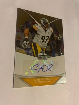 2022 Chronicles Photogenic Cameron Heyward Steelers-PARAMOUNT AUTO - Image 1 of 3