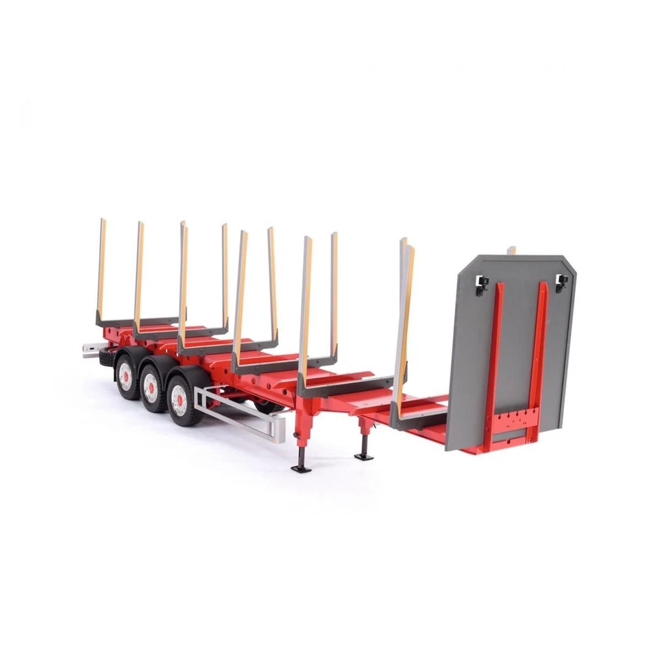 500907629 - Modellbausatz,1:14 3-Achs Rungenauflieger, neue Aufh.,... - Bild 1 von 1