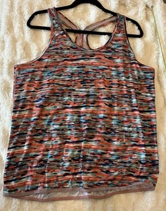 Tek Gear Womens Racerback Tank Top Multicolor DryTek Moisture-Wicking Athletic W - Picture 1 of 6