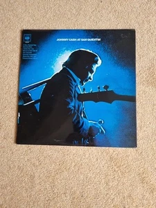 Johnny Cash - Johnny Cash At San Quentin Vinyl LP CBS Records UK 1969 - Picture 1 of 4