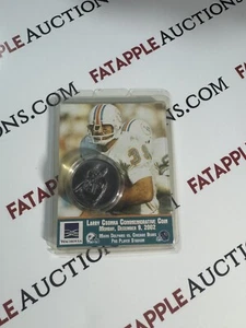 MONEDA CONMEMORATIVA MIAMI DOPHINS LARRY CSONKA 9 de diciembre de 2002 - Imagen 1 de 2