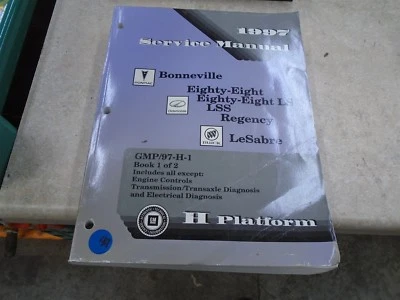Manual Usado Buick Pontiac Oldsmobile Libro 1 De 2 VP 1997 VP-CM49 - Imagen 1 de 4
