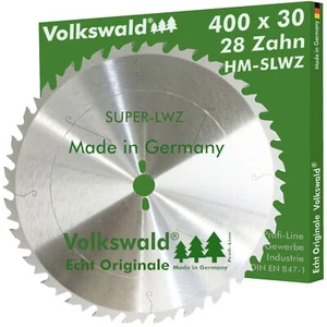 Volkswald® HM-Sägeblatt SLWZ 400x30mm Z= 28 Längsschnitt SUPER Kreissägeblatt