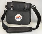 Vintage EA Sports Video Game Carrying Travel Case w/ Shoulder Strap - Black