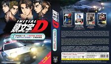 ANIME DVD ~ Initial D (etap 1-6 + 3 dodatkowe + 3 etapy bitwy + 3 filmy) Eng sub + DARMOWY PREZENT