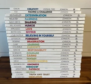 A ValueTale by Spencer & Ann Donegan Johnson Lot of 24 HC Books 1st Edition - Picture 1 of 10