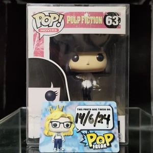 FUNKO POP! Vinyl Figur Filme RAR Pulp Fiction #63 Mia Wallace [GEWÖLBT] - Bild 1 von 7