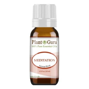 Meditation Essential Oil Blend 10 ml 100% Pure For Yoga, Focus and Concentration - Picture 1 of 2
