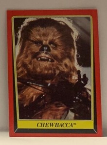 Star Wars Return of the Jedi 1983 Topps # 7 Chewbacca