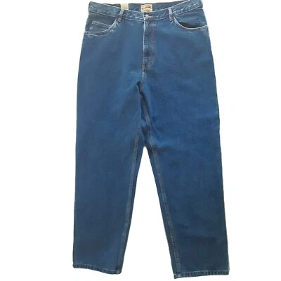 WearGuard Size 38X32 Measures 37x31.5 Men’s Heavy Quality Blue Denim Jeans NWT - Image 1 of 4