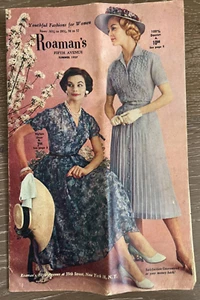 Vintage Sommer 1957 Roaman's Fifth Avenue Damenmode Katalog - Bild 1 von 4