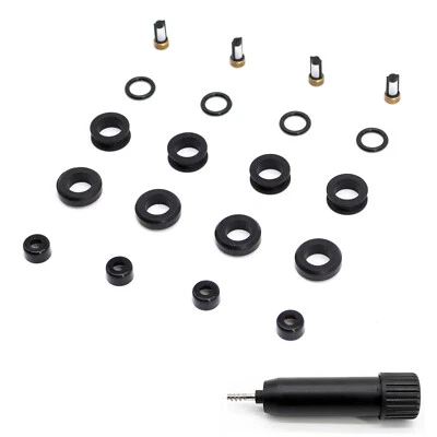 V4 Fuel Injector Repair Seal Kit For Chevrolet Prizm Toyota MR2 Spyder 2970003 - Image 1 of 4