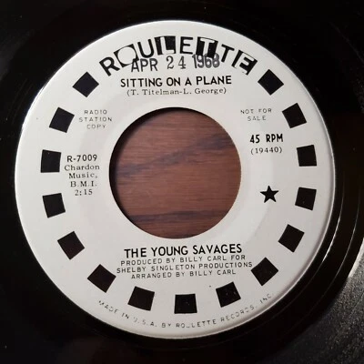 Young Savages (Lowell George) - Sitting On Plane  1968 Little Feat  Roulette WLP - Image 1 of 4