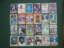 BO JACKSON Donruss Fleer Topps Upper Deck CHOICE Nm & better Royals Sox Raiders