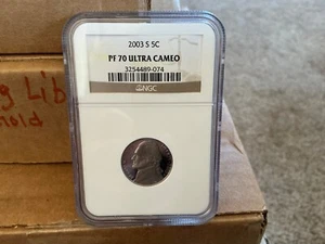 2003-S Jefferson Nickel NGC PF 70 ULTRA CAMEO - Picture 1 of 3