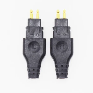 50pairs Gold Plated Headphones Audio Connector Cables Jack HD650 With Shell L+R - Picture 1 of 7