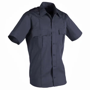 NATIONAL PATROL 8800S Men's Security Short Sleeve SHIRT NAVY 18-18.5 100% Poly - Picture 1 of 2