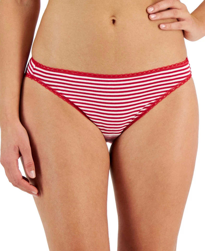 Charter Club Womens Pretty Cotton Bikini - Image 1 of 1