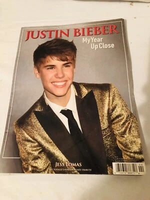 Justin Bieber Rock Singer My Year Up Close Tribute 2011 Concert Book - Image 1 of 4