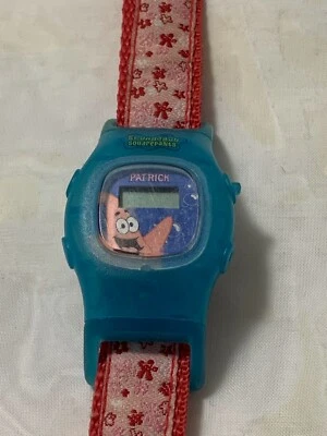 Reloj Pulsera Digital Kellogg's Nickelodeon Patrick Bob Esponja Pantalones Cuadrados Viacom  Foto 1 de 4