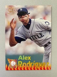 1995 Pacific Crown Collection Latinos Destacados Alex Rodriguez #30 Mariners - Picture 1 of 2