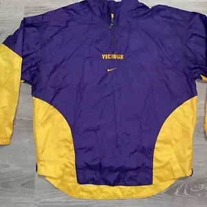 Herren Nike Team Minnesota Vikings NFL Pullover Windbreaker Jacke Gr. Medium - Bild 1 von 4