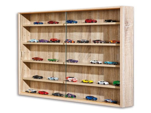 Sammlervitrine "Collectizioni" mit 4 Böden sonoma-eiche - Bild 1 von 1