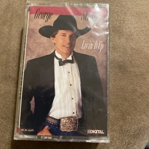 George Strait: Livin It Up (Cassette, 1990) - Picture 1 of 2