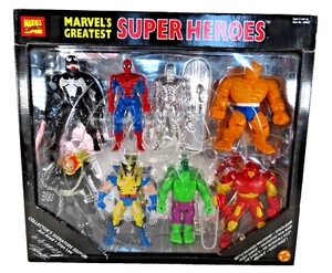 NEW 1995 Toy Biz Sig Stan Lee Edition Marvel’s Greatest Superheros Box Set 48920 - Picture 1 of 15