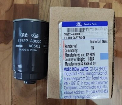 Genuine New OEM Replacement Fuel Filter Diesel 31922A9000 For Kia Sorento 15-16 - Image 1 of 4