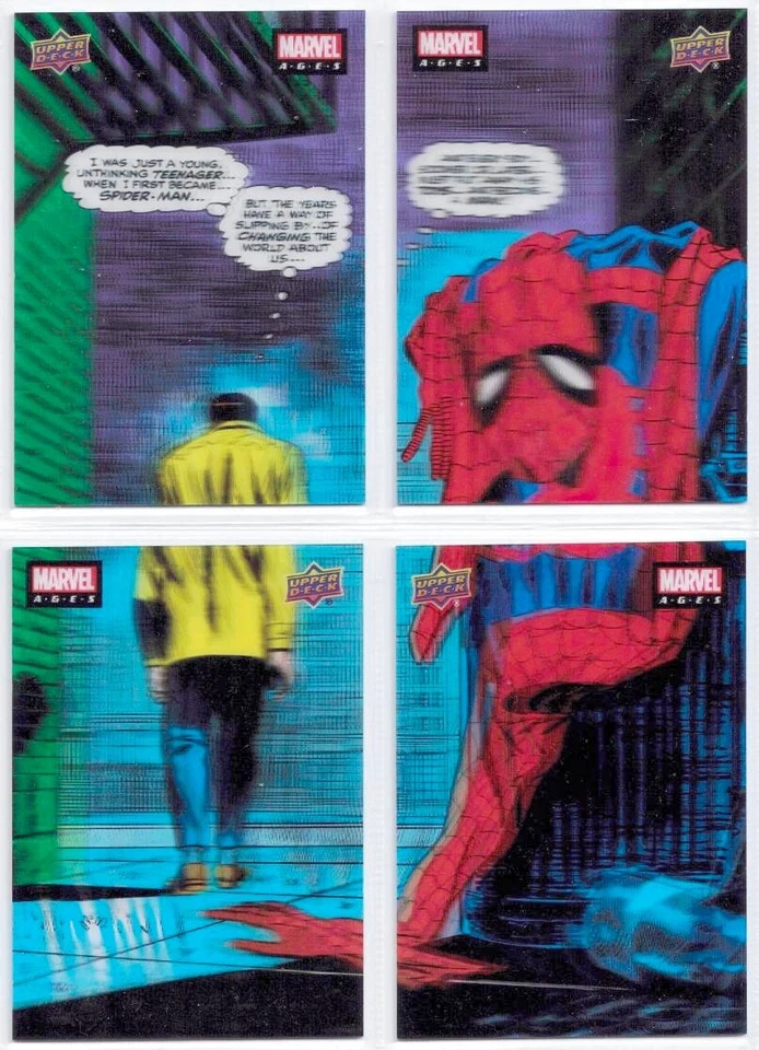 Marvel Ages 2020: 3D Lenticular Puzzle 3D01-04 Spider-Man Upper Deck - Image 1 of 1