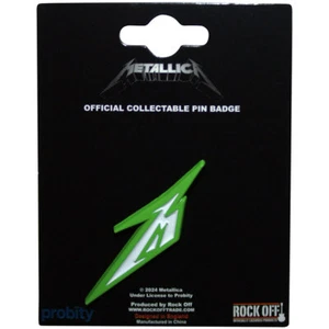 METALLICA - M LOGO - ANSTECK-/HUTNADEL - BRANDNEU - MUSIK METPIN08 - Bild 1 von 1
