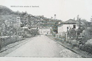 Cartolina - Revello dalla strada di Sanfront - 1900 ca. - Imagen 1 de 1