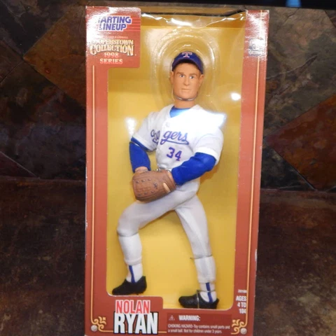 NIB MLB Nolan Ryan Cooperstown Collection Action Figure Cover