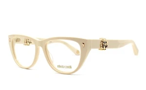 NUEVO MARCO GAFAS MUJER ROBERTO CAVALLI VRC045 09X7 MARFIL RX 54-16-140 - Imagen 1 de 11