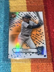 Ichiro 2023 Topps arancione incontaminato 1/25 Seattle Mariners - Foto 1 di 3