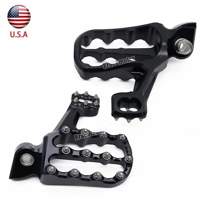 For YAMAHA YZ85/125/250 YZF250 1999-2022 CNC Foot Pegs Motorcycle Footpegs Pedal Foto 1 de 4