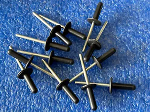 NEW GENUINE FORD LARGE RIVETS X12 WITH 15MM HEAD NOS - Picture 1 of 2