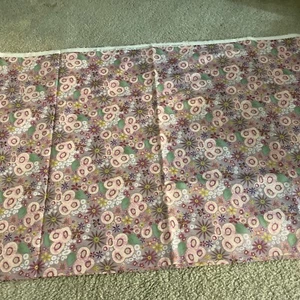 Vintage "Spindleberry" Fabric By Nicole De Leon For Alexander Henry Purple 2Yd - Picture 1 of 3