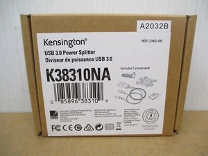 Kensington 60W USB 3.0 Power Splitter for SD4700P K38310NA 907-1361-00 Laptop - Picture 1 of 1