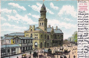 * NEW YORK - Emigrant Landing 1907 - Picture 1 of 1