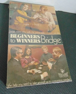 Juego de Cartas Vintage Bridge "Beginners to Winners" De Colección 1972 Vic-Toy Nuevo de Lote Antiguo - Imagen 1 de 2