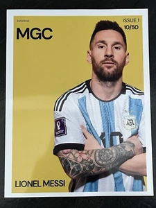 MGC MAGAZINE issue1 MAJESTY GRADING limited edition Lionel messi numbered 10/50 - Picture 1 of 2