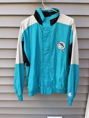 Vintage Starter Florida Marlins Windbreaker Full Zip Jacket Men's Size Large  - Image 1 of 4