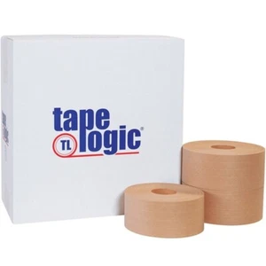 Tape Logic 7200 Reinforced Water Activated Tape 72mm x 450 ft (10 /Case) - Picture 1 of 1