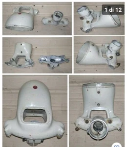 Corpo manubrio originale conservato vespa struzzo VL esattamente come da foto - Foto 1 di 1