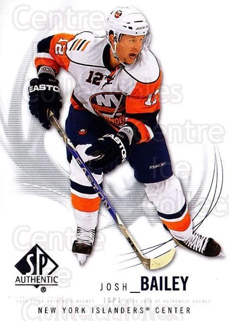 2009-10 SP Authentic #93 Josh Bailey - Image 1 of 1