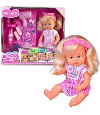 Famosa Nenuco School Hairstyle con Accessori - Immagine 1 di 4